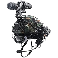 AQzxdc PVS-14 Night Vision Goggles NVG Mount, FAST Helmet and